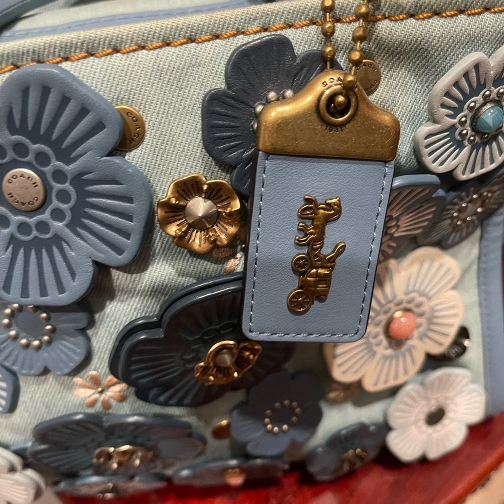 SOLD…… Coach Tearose Rogue 25